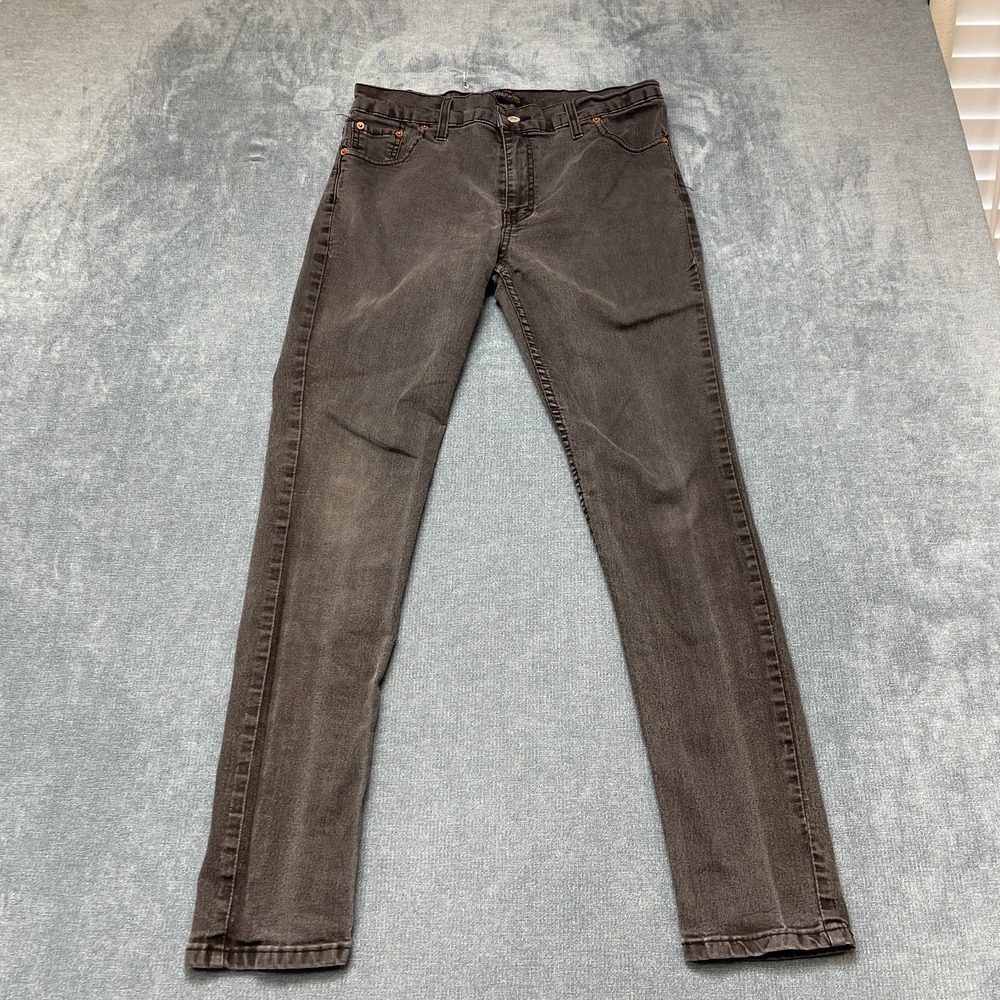 Levi's Genuinely Crafted Jeans Women 11 Gray Denim Cotton Regular Fit Skinny Leg